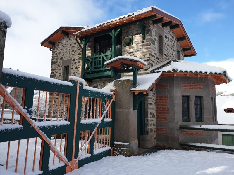 Pavillon du garde en hiver